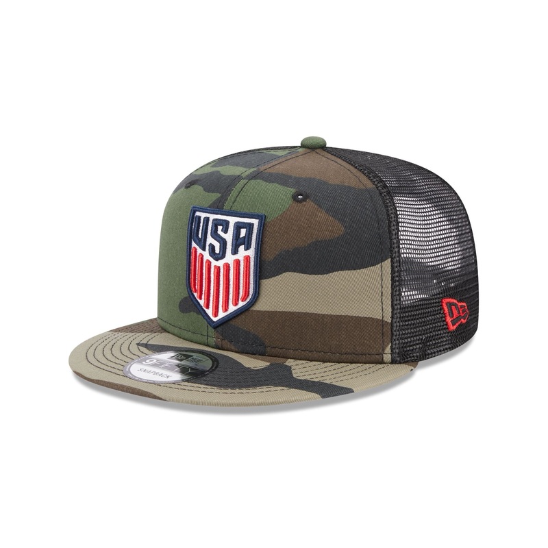 U.S. Soccer Men’s National Team Camo 9FIFTY Trucker Snapback Hat