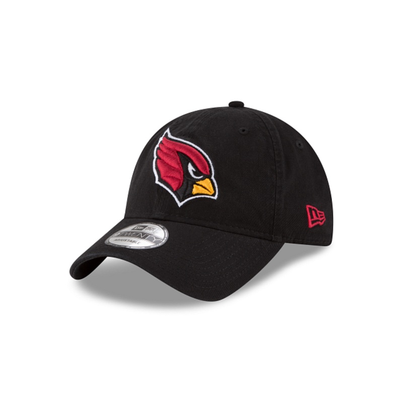 Arizona Cardinals Core Classic Black 9TWENTY Adjustable Hat
