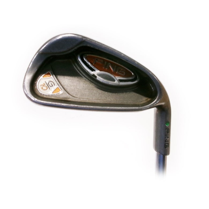 Ping G10 Single 7 Iron Green Dot Steel Ping AWT Regular Flex