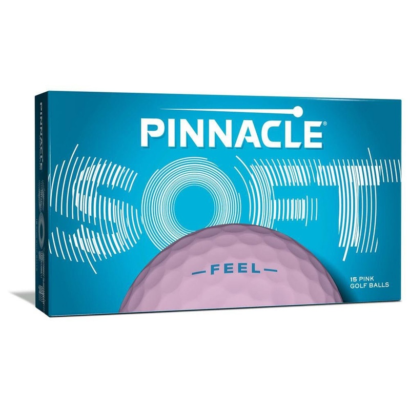 Pinnacle Women’s Soft Golf Balls – Pink – 15 Pack