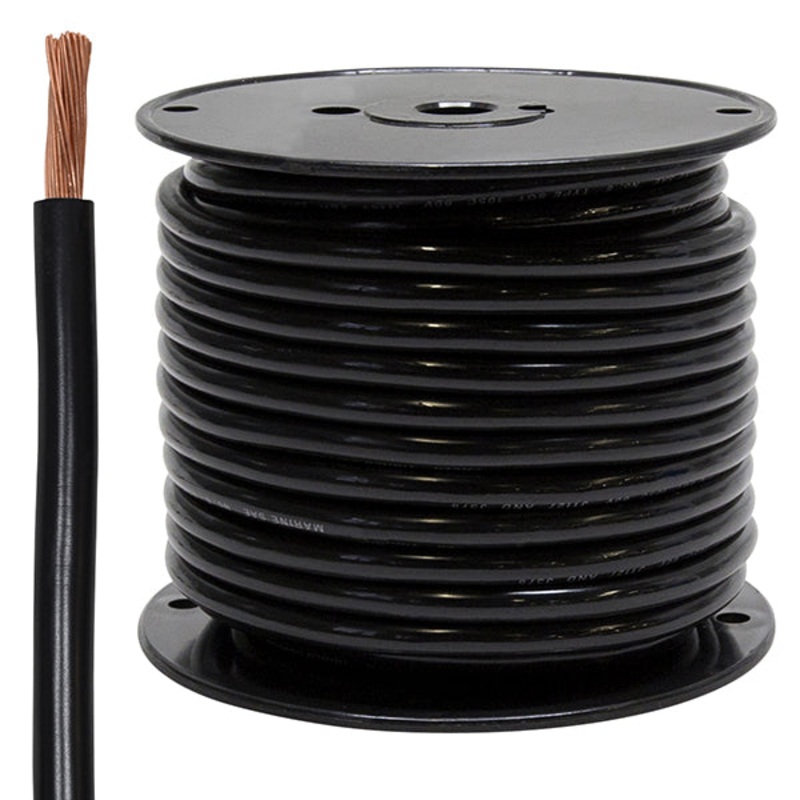 Battery Cable, 6 Gauge, 100 Foot PN# BAT-2000-100