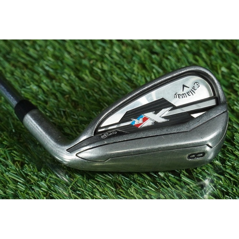 CALLAWAY XR 8 IRON CUP 360 TRUE TEMPER SPEEDSTEP 80 REGULAR FLEX RH ~ LOOK!!