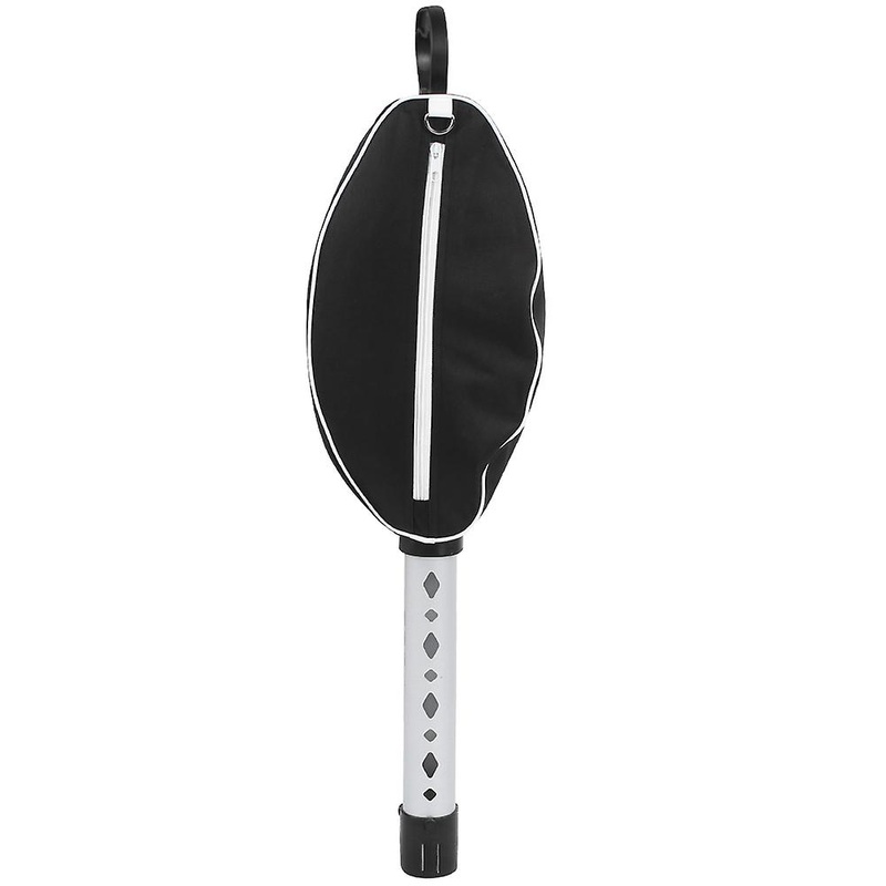 Emoshayoga Telescopic Golf Ball Bag Retriever, Golf Ball Pick Up Bag, Aluminium Tube Pick Up 80 Balls Holder Collector for Sports Supplies