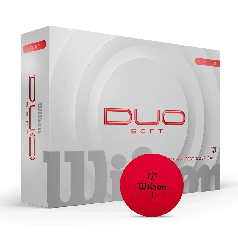 Wilson Duo Soft Golf Balls – Red