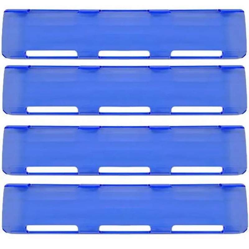 40 Blue Single Row LED Light Bar Cover Pack PN# 02-067