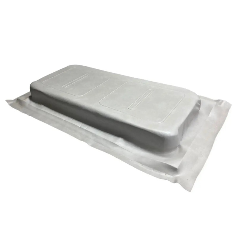 EZGO Shuttle, Express L6, S6, L6 Gray Front Seat Bottom Cover (Fits 2012-Up) PN# 18-210