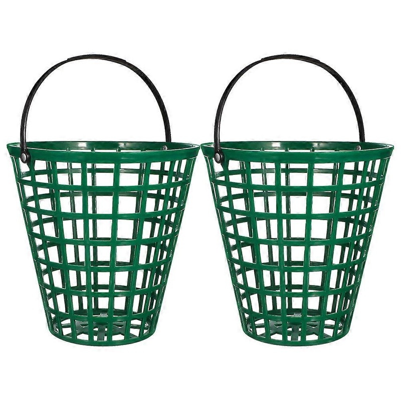 Golf Ball Holder Multi-Use Plastic Storage Container For Golfing Accessories Outdoor 2Pcs