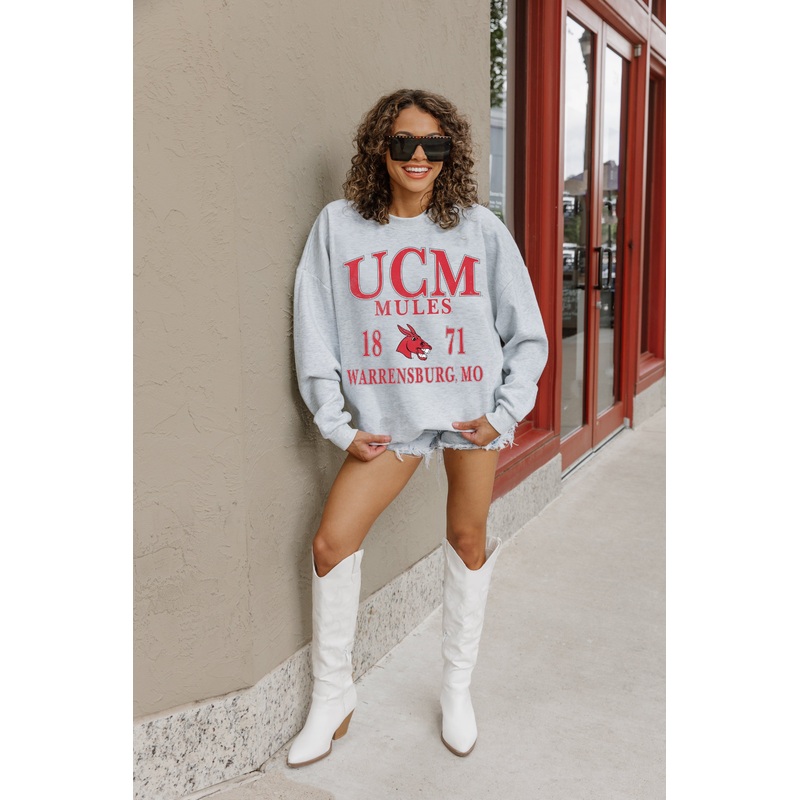 CENTRAL MISSOURI MULES Allegiance Fleece Drop-Shoulder Pullover