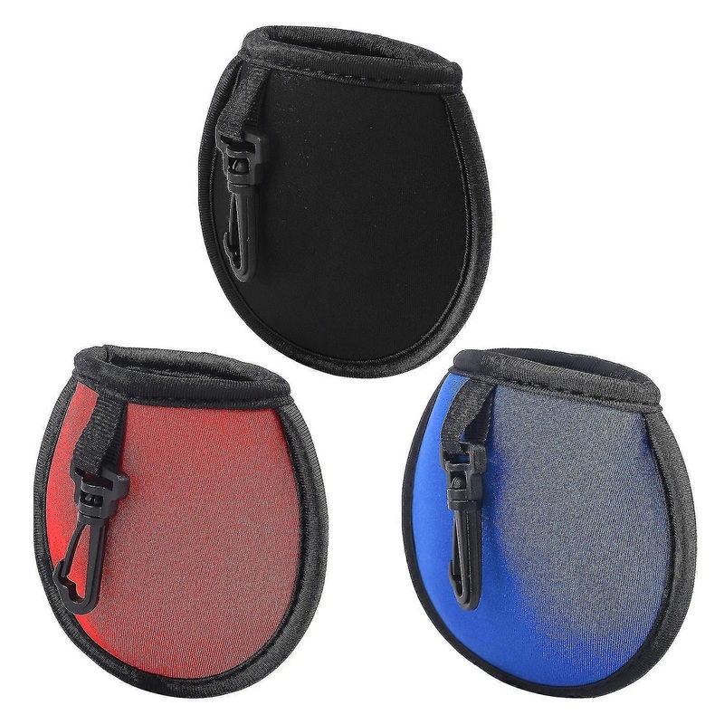3pcs Accesorries With Clip Easy Clean Washer Pocket Golf Ball Cleaner Pouch Gift