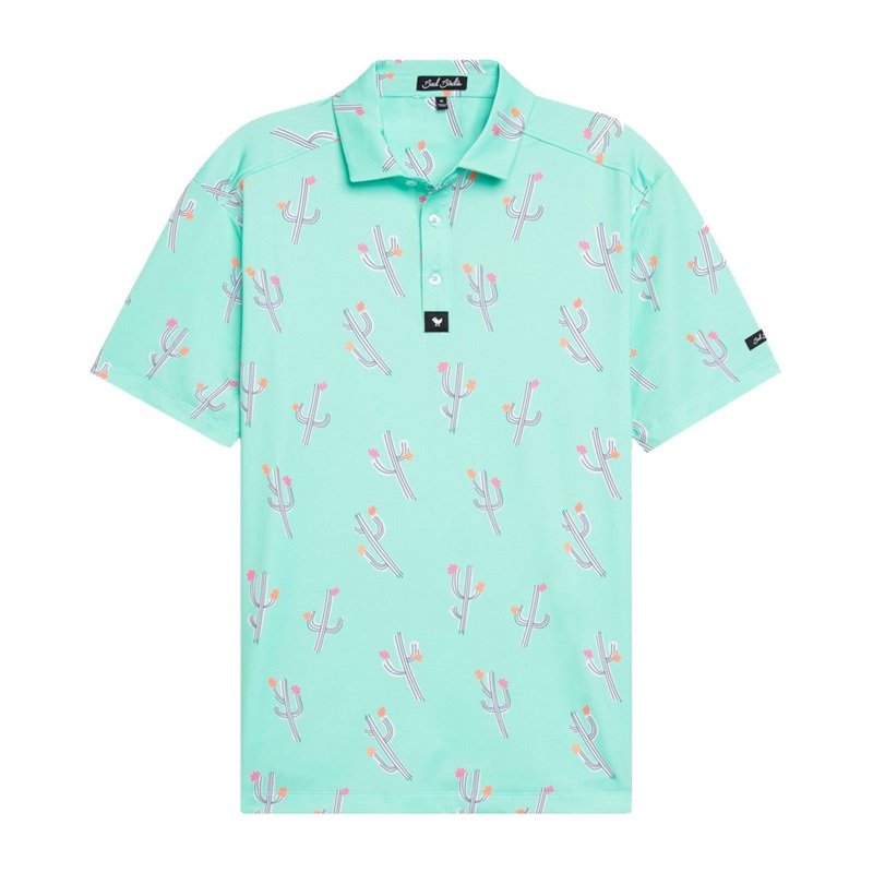 Bad Birdie Cactilicious Polo|Small|Medium|Large|X-Large|XX-Large|XXX-Large|Cactilicious