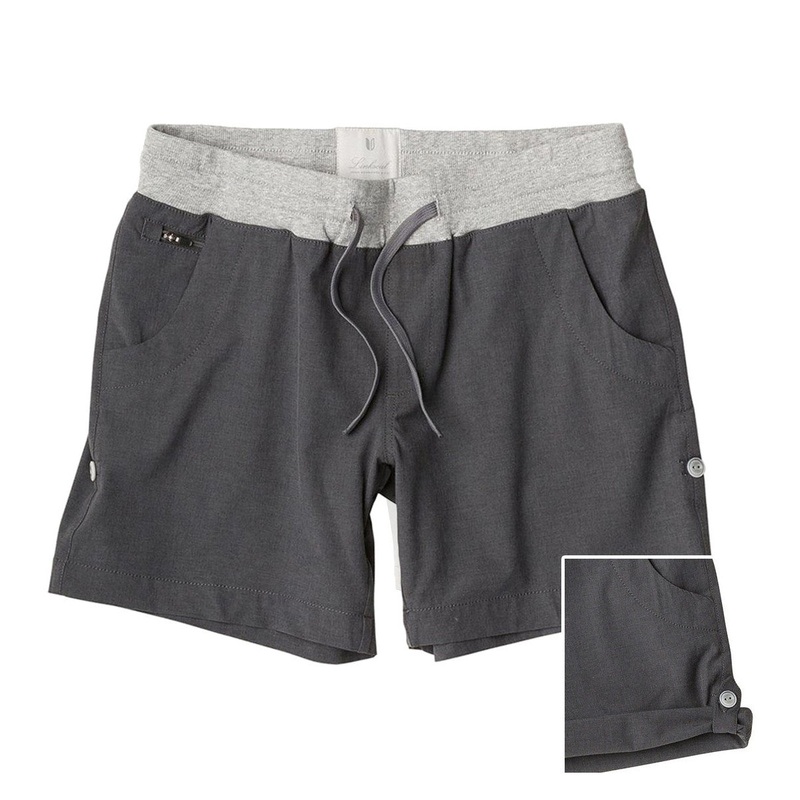 Linksoul Women’s 4-Way Stretch Adjustable Length Shorts