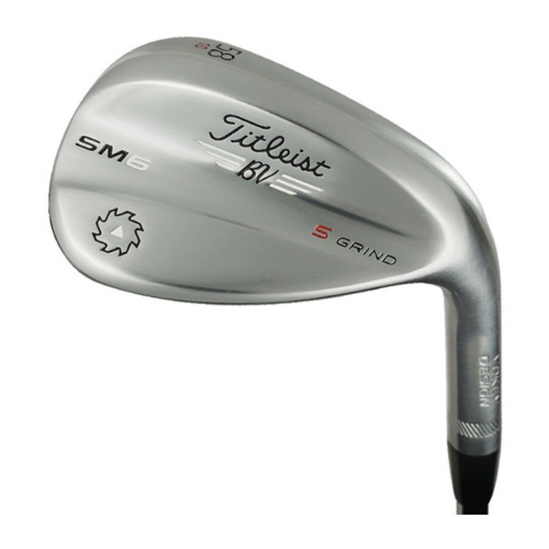 Pre-Owned Titleist Golf Vokey SM6 Tour Chrome Wedge