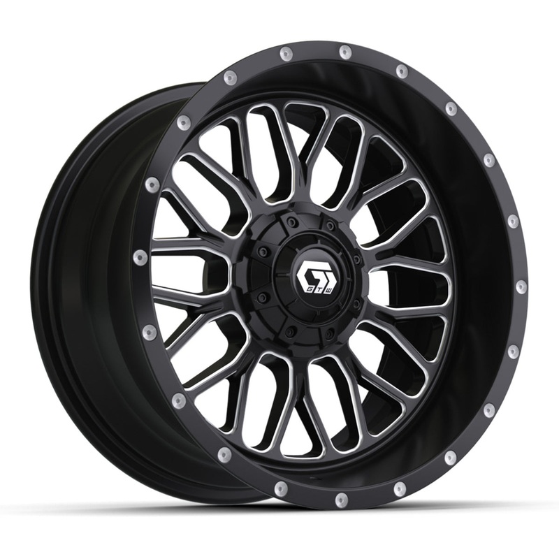 14 GTW Helix Black & Machined Wheel PN# 19-343