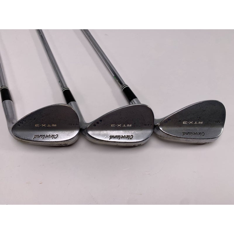 Cleveland RTX 3 Tour Satin Wedge Set 52* 10 | 56* 14 | 60* 12 DG Wedge Mens RH