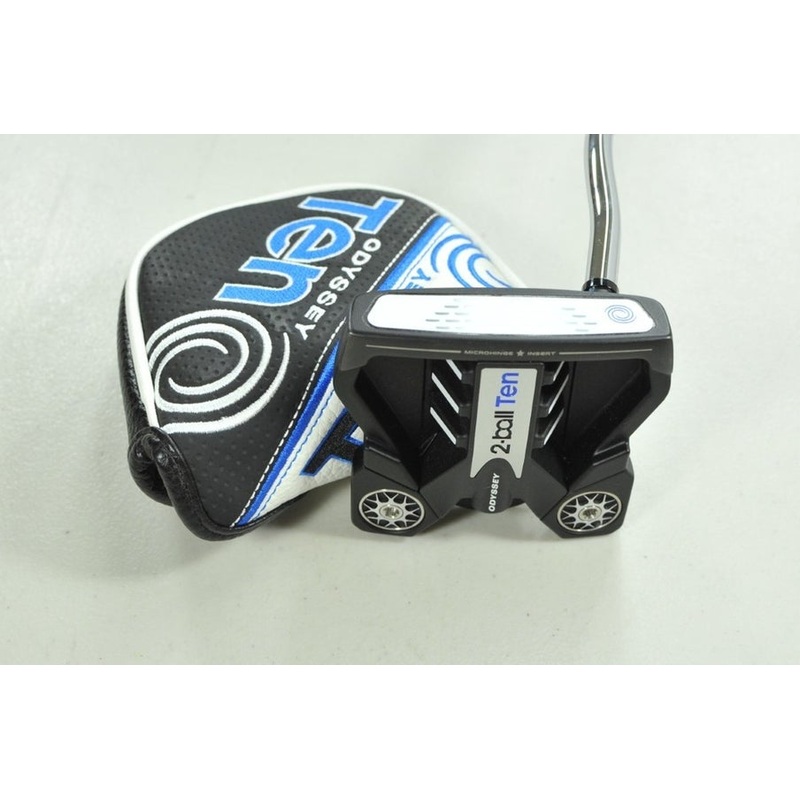 Odyssey Ten 2-Ball 33 Putter RH Stroke Lab Steel with Head Cover  # 203331