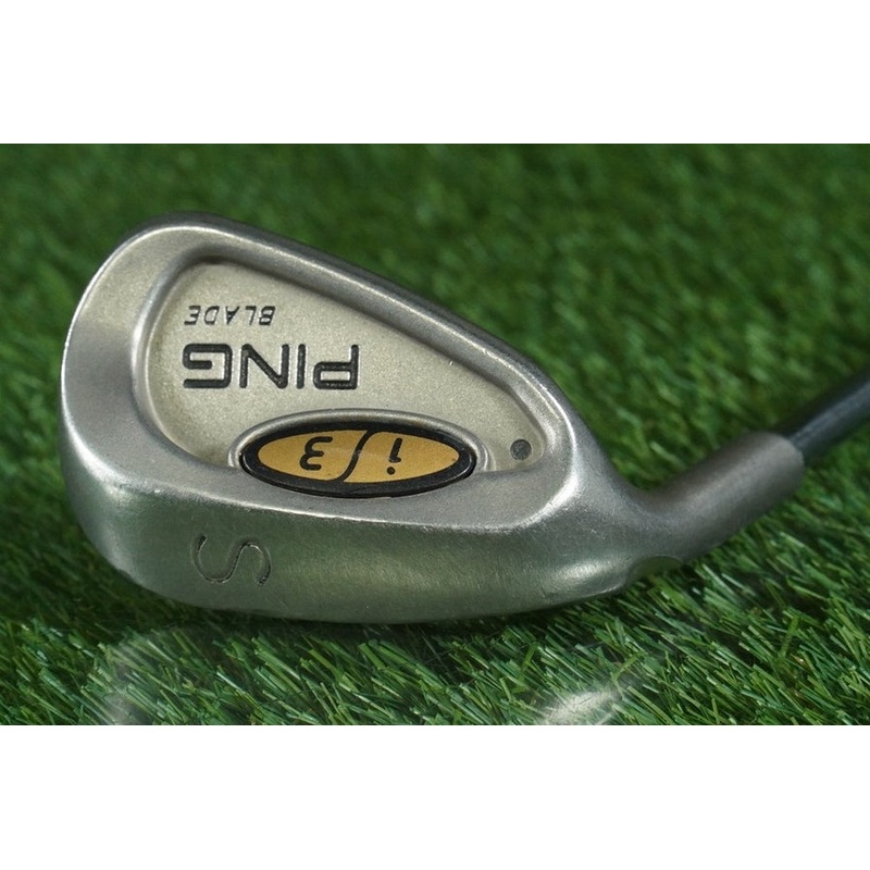 PING I3 BLADE SAND WEDGE S CUSHIN JZ REGULAR FLEX LEFT HANDED LH BLACK DOT