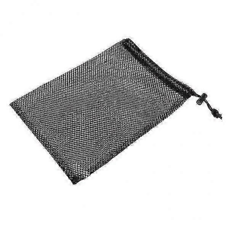2xDurable Mesh Net Bag Pouch Holder for Golf Tennis Balls Carrying 48 Balls hr