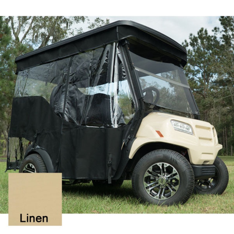 RedDot Chameleon 4 Passenger Track Style Linen Enclosure  E-Z-GO RXV PN# 49673