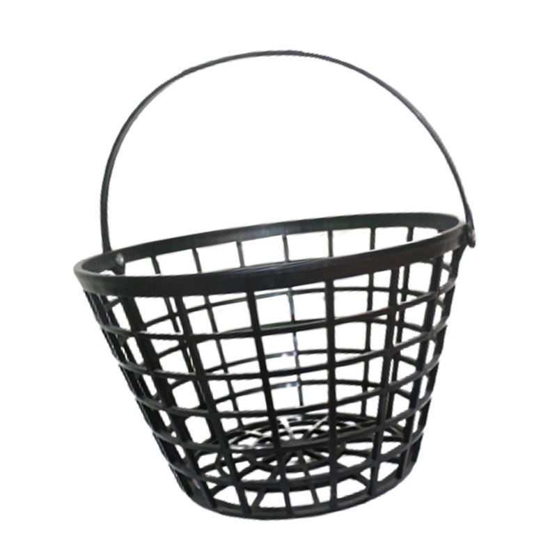 Golf Range Bucket Carrier Golf Ball Holder Portable Display Golf Ball Basket 33.5×21.6x22cm