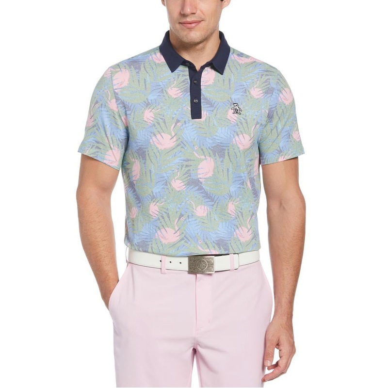 Original Penguin Filtered Flamingo Print Polo