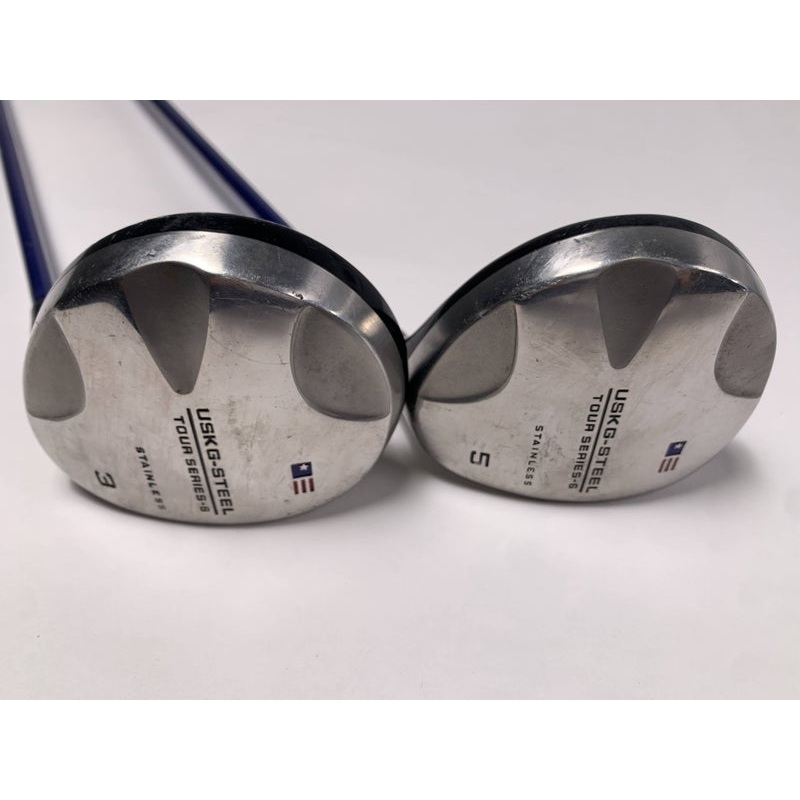 US Kids Tour Series-6 3 & 5 Fairway Wood Set 15* 18* 63-43 Graphite Junior RH