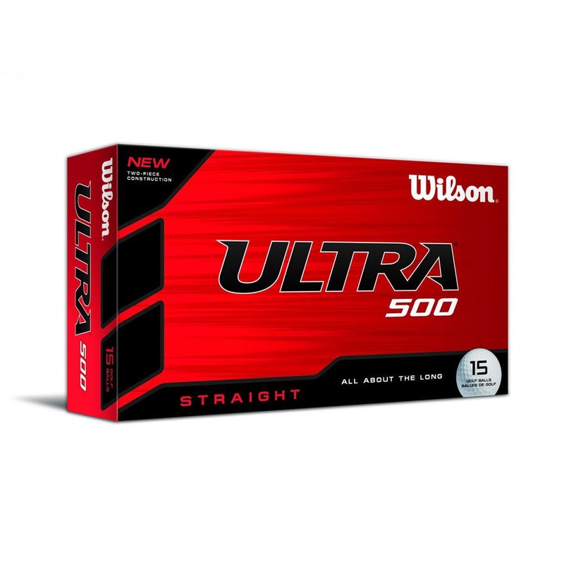 Wilson Ultra 500 Straight  Golf Balls – 15 Pack