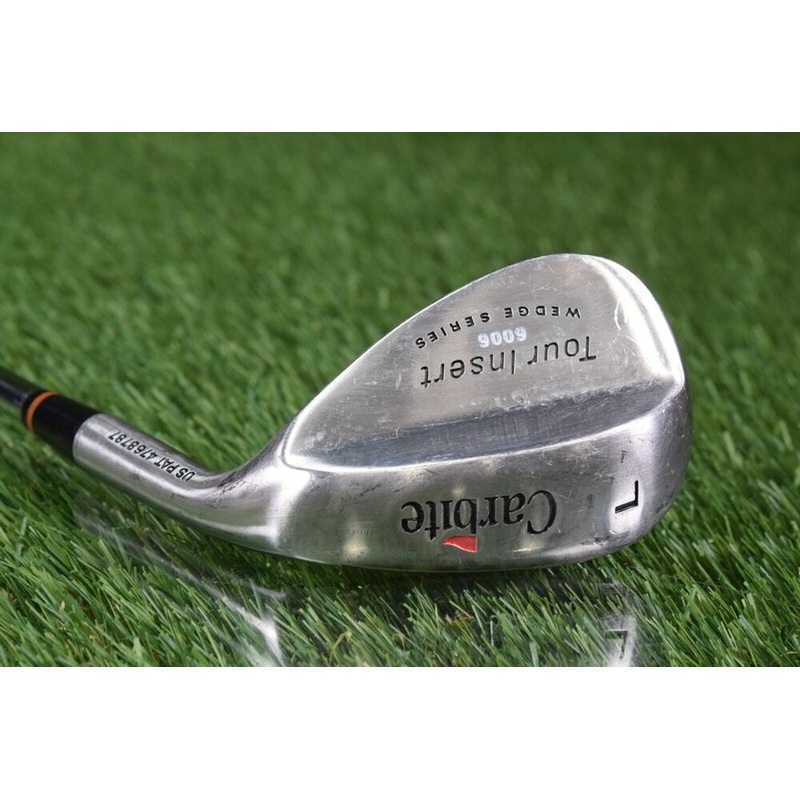 CARBITE TOUR INSERT LOB WEDGE W/ TRUE TEMPER STIFF FLEX STEEL SHAFT