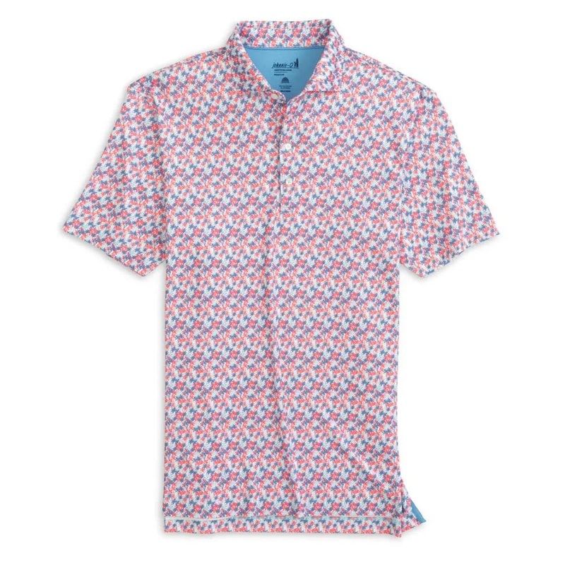 Johnnie-O Royal Palm Polo|Malibu Red|Small|Medium|Large|X-Large|XX-Large