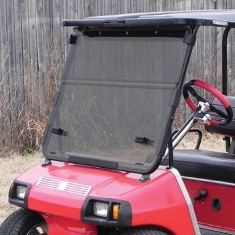 RedDot Club Car DS Impact-Resistant Folding Tinted Windshield (Years 1982-2000.5) PN# 35349