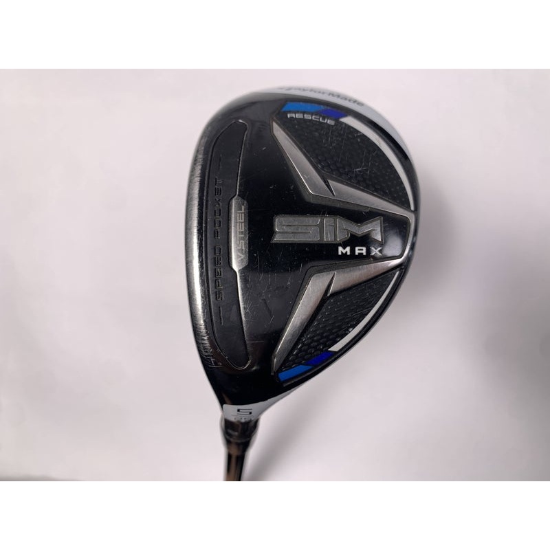 TaylorMade SIM MAX 5 Hybrid 25* Fujikura Vista Pro R2 50g Senior LH