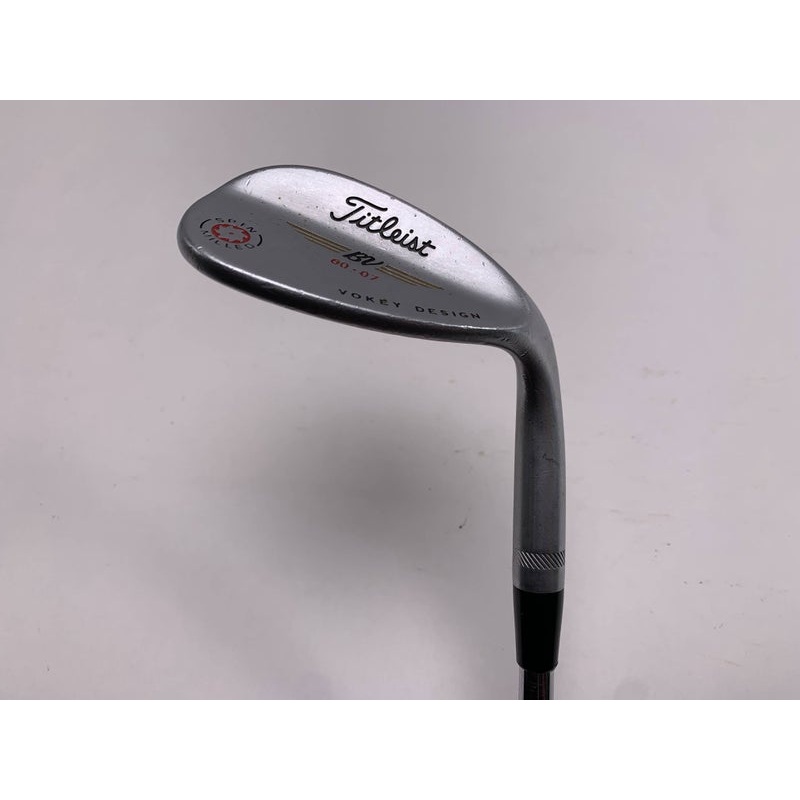 Titleist Vokey Spin Milled Chrome 2009 Lob Wedge LW 60* 7 Wedge Steel Mens RH