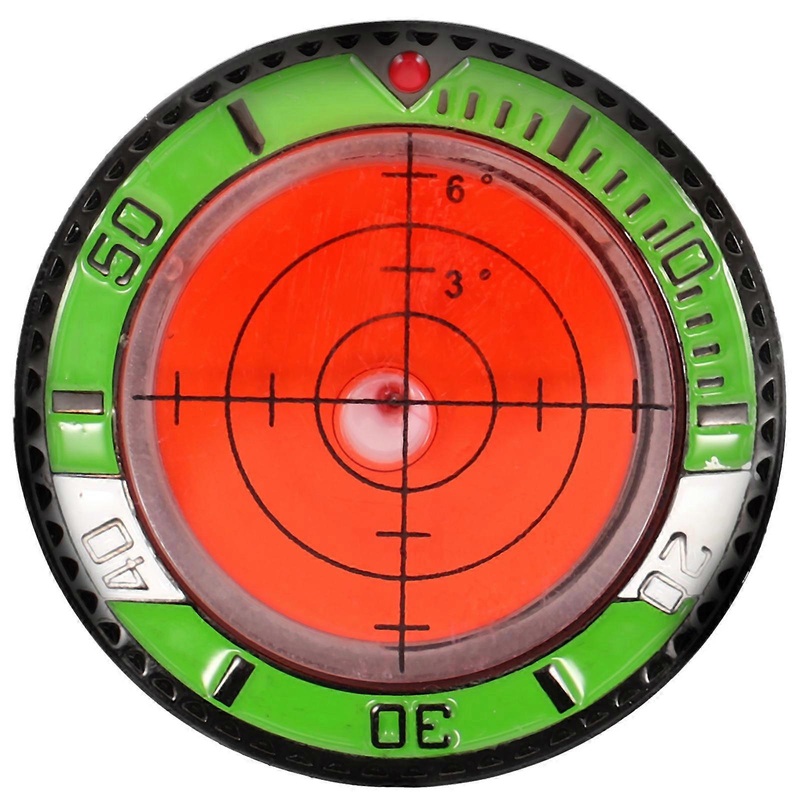 Golf Ball Marker With Level Function For Golf Accessories Round Shape 3.50X3.50X0.50CM 1Pcs