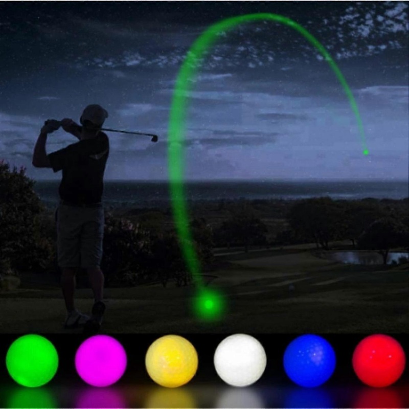 Illuminate Your Golf Game: 6 Constantly Flashing Luminous Golf Balls