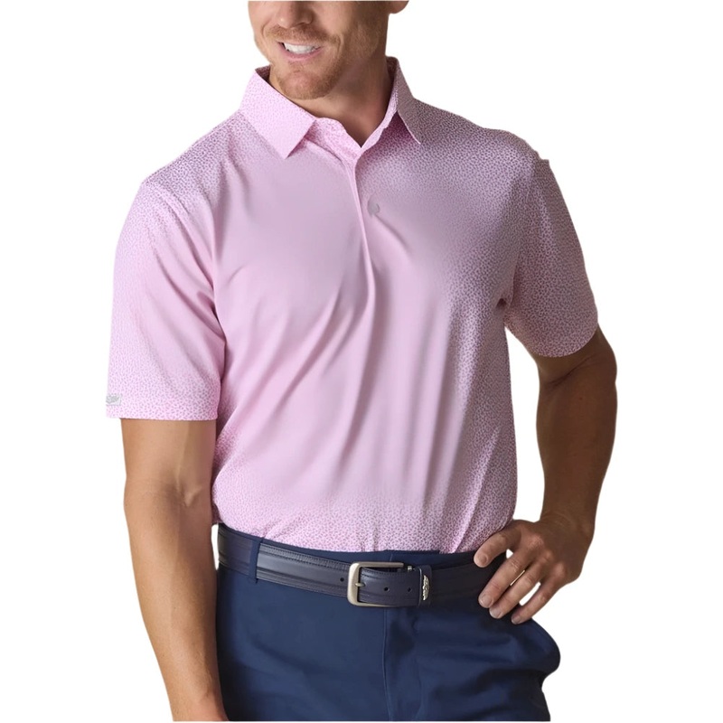 Straight Down West Palm Golf Polo