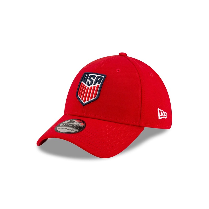 U.S. Soccer Men’s National Team Red 39THIRTY Stretch Fit Hat