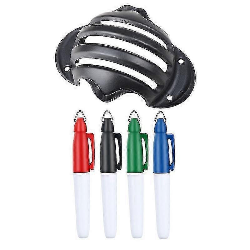 1 Set Golf Ball Triple Track Putter Stencil 3 Line Marker Stencil Golf Ball Line Marking Alignment T