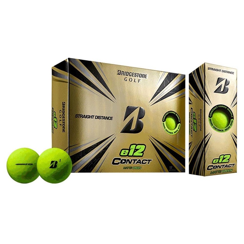 Bridgestone e12 Contact Golf Balls – Matte Green
