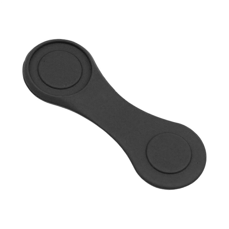 Golf Marker Hat Clip  Magnetic Silicone Holder for Wallets, Bags, Outdoor Gear, Black