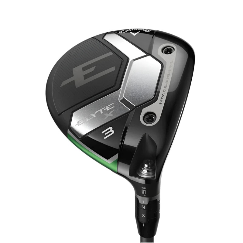 Callaway Elyte X Fairway Wood|Right-Handed|Left-Handed||3 Wood – 15||3 HL Wood – 16.5||5 Wood – 18||7 Wood – 21