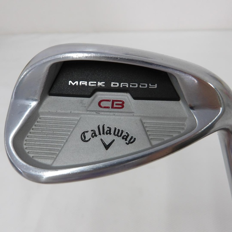 Callaway Wedge MACK DADDY CB chrome plated 48 NS PRO 950GH neo