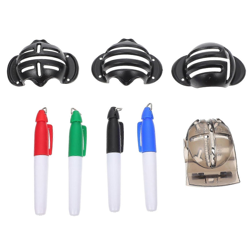 Golf Ball Line Marker Tool Precision Production Picking Up Balls 2.36X1.77X1.18In 1Set