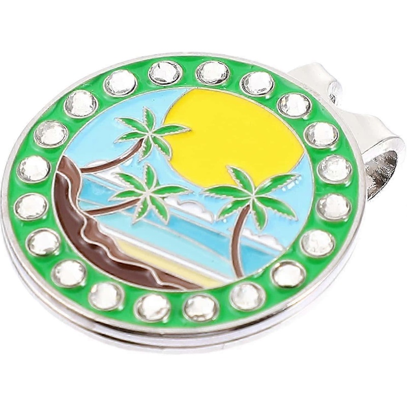 Professional Golfs Marker Golf-ball Marker Metal Hat Clip Golfs Ball Aiming Marker (1pc, Color)