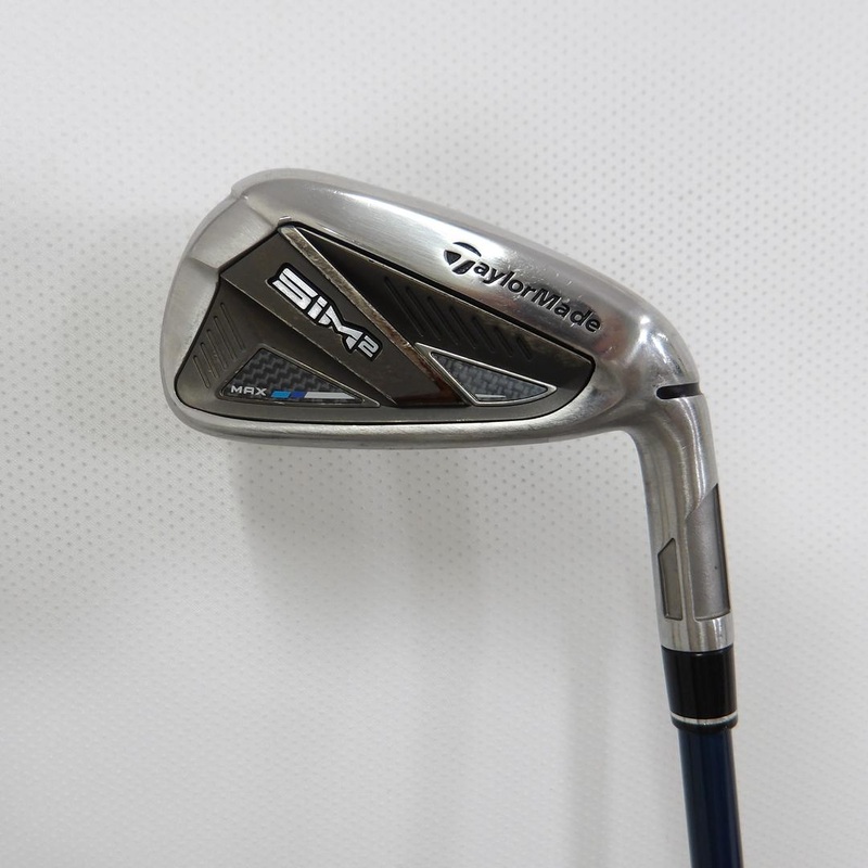 TaylorMade Iron Set SIM2 MAX Stiff TENSEI BLUE TM60 5 pieces
