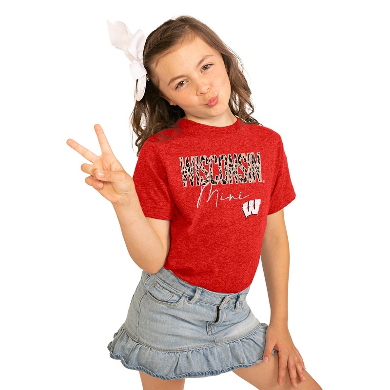 WISCONSIN BADGERS Untamed Mini Youth Tee