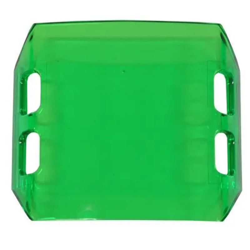 4 Green Dual Row LED Light Bar Cover PN# 02-052