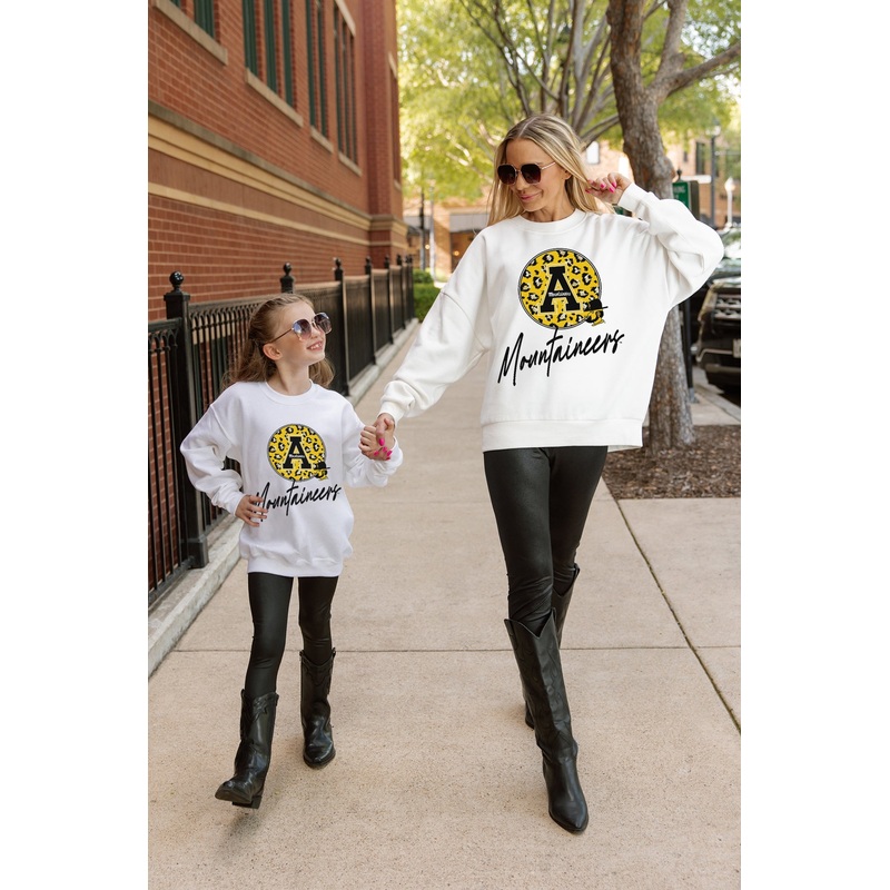 APPALACHIAN STATE MOUNTAINEERS WILD BREAKTHROUGH YOUTH PREMIUM FLEECE SWEATSHIRT