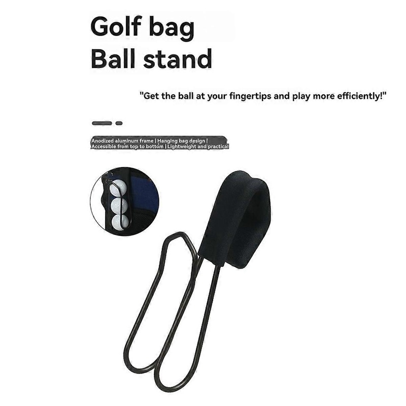 Golf Ball Holder Golf Ball Stand Holds 3 Golf Balls Tee Holder