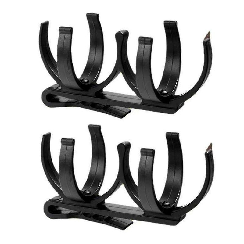 2Pcs Golf Ball Holder Clip Rotatable Claw Secure Grip Professional Foldable Portable 2 Golf Balls Or