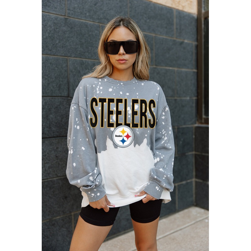 PITTSBURGH STEELERS CASUAL FAN LONG-SLEEVE FRENCH TERRY PULLOVER