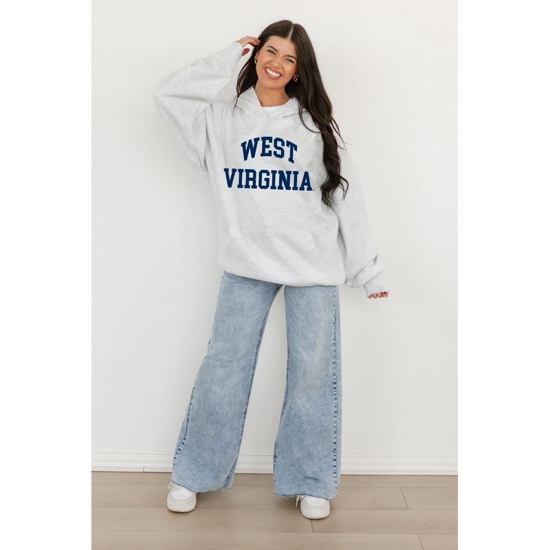 WEST VIRGINIA MOUNTAINEERS All-Star Style Oversized Hoodie By Madi Prewett Troutt